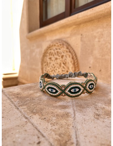 Green Eye Headband