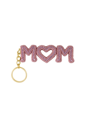 PINK MOM KEYCHAIN