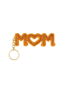 ORANGE MOM KEYCHAIN