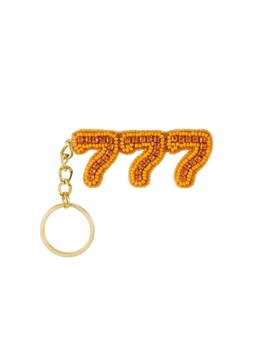 ORANGE 777 KEYCHAIN