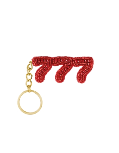 RED 777 KEYCHAIN