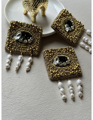 GOLDEN PEARL BROŞ