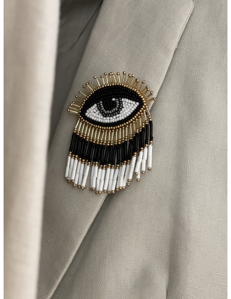 EYELASHES BROŞ
