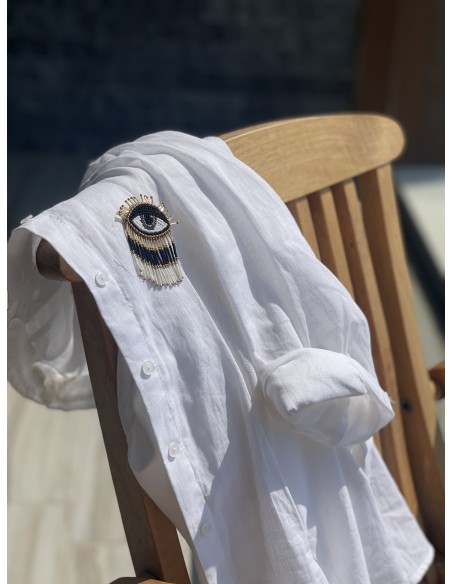 EYELASHES BROŞ
